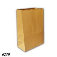 Пакет паперовий бурий 26х34х14 см (6230)