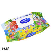 Вологі серветки SummerFresh 120 шт з клапаном (9125) Вологі серветки SummerFresh 120 шт з клапаном (9125)