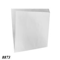 Пакет кутик паперовий білий 20х21см 100 шт (8873)