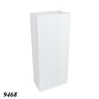 Пакет паперовий білий 13х30х7.5 см (9468)