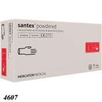 Рукавички латексні Santex медичні 100 шт L (4607)